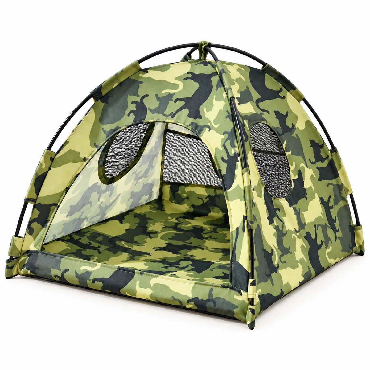 Foldable Cat Tent Bed – Breathable Indoor Hideout
