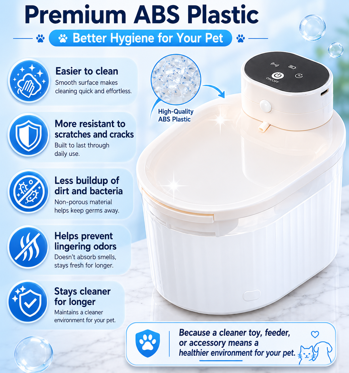 Automatic Cat Water Fountain – 2L Filtered Silent Feeder