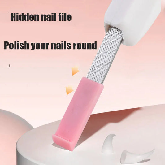 LED Cat Nail Clipper with Safety Guard & Built-in File | Precision Pet Grooming Tool