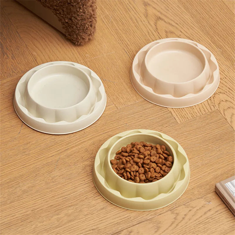Anti-Ant Cat Food Bowl with Detachable Stainless Steel Insert | Non-Slip, Easy Clean Feeding Bowl