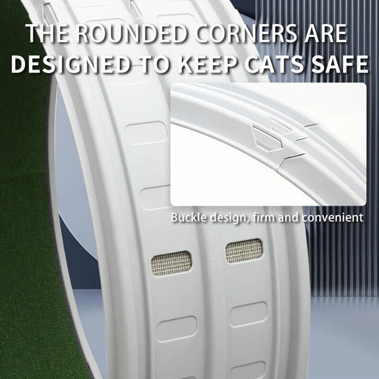 Interactive Anti-depression Cat Exercise Treadmill