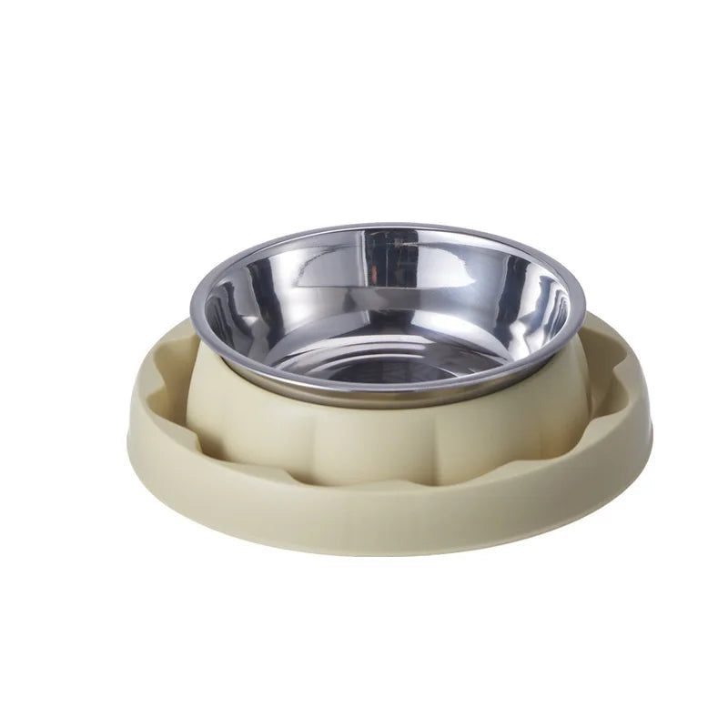 Anti-Ant Cat Food Bowl – Detachable Stainless Steel Bowl