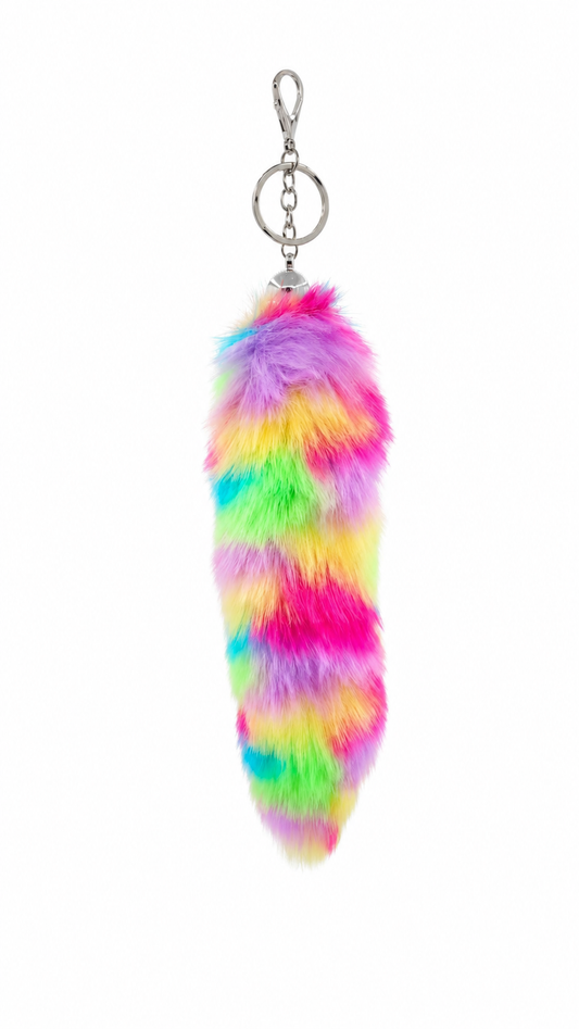 Fluffy Fur Keychain