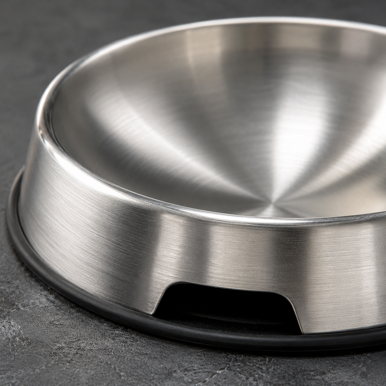 Stainless Steel Cat Bowl – Anti-Slip