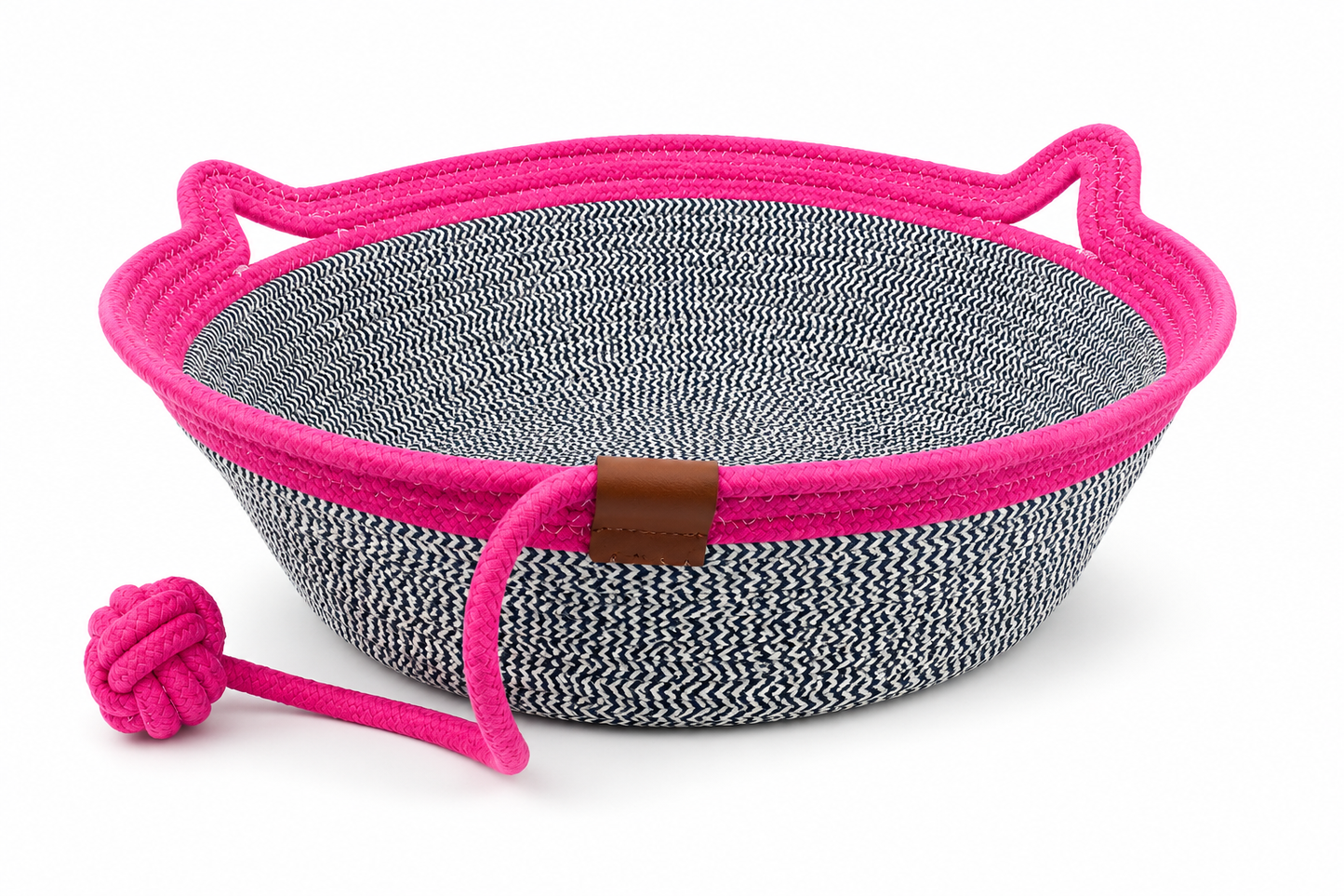 Woven Cotton Rope Cat Basket Bed | Eco-Friendly