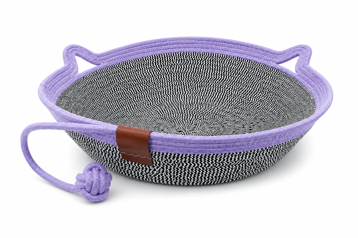 Woven Cotton Rope Cat Basket Bed | Eco-Friendly