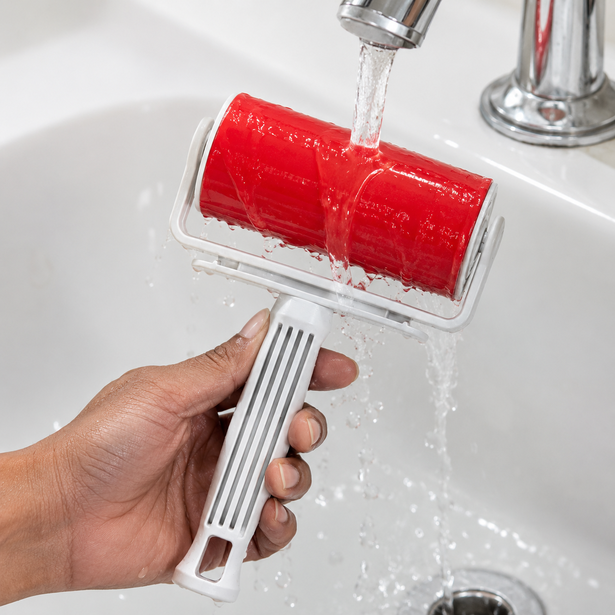 Washable Reusable Gel Lint Roller for Pet Hair, Dust & Lint Removal.