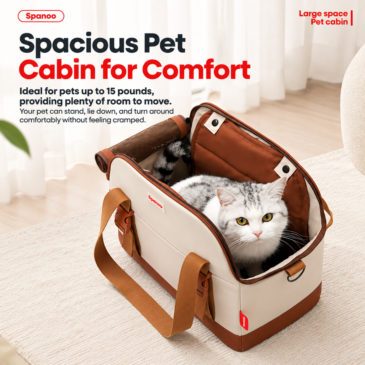 MeowGo Cozy Travel Bag