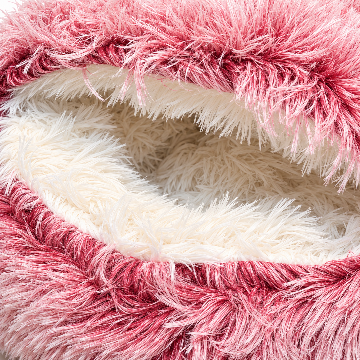 Cat Cave Bed – Soft Plush Hooded Ideal for Small Cats
