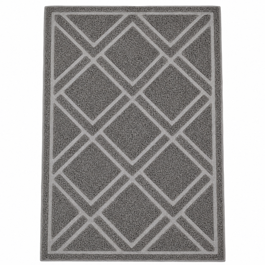 Cat Litter Box Mat – Anti-Tracking, Non-Slip & Litter Catcher