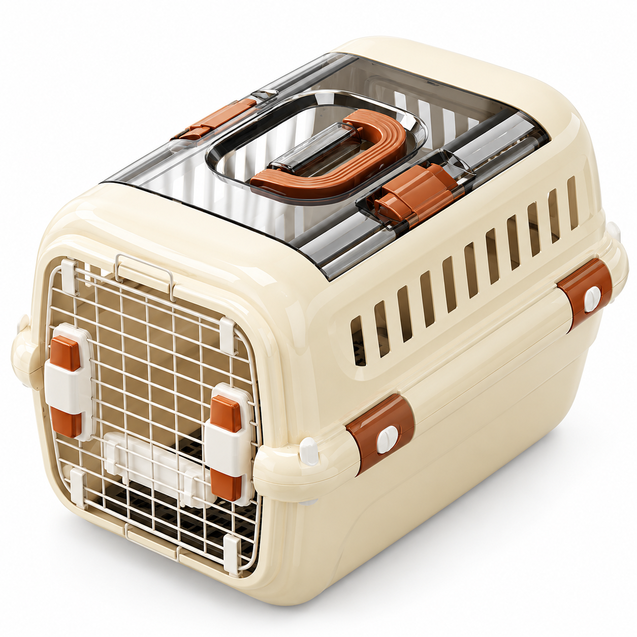 Hard-Shell Cat Carrier – Secure Travel Crate for Cats