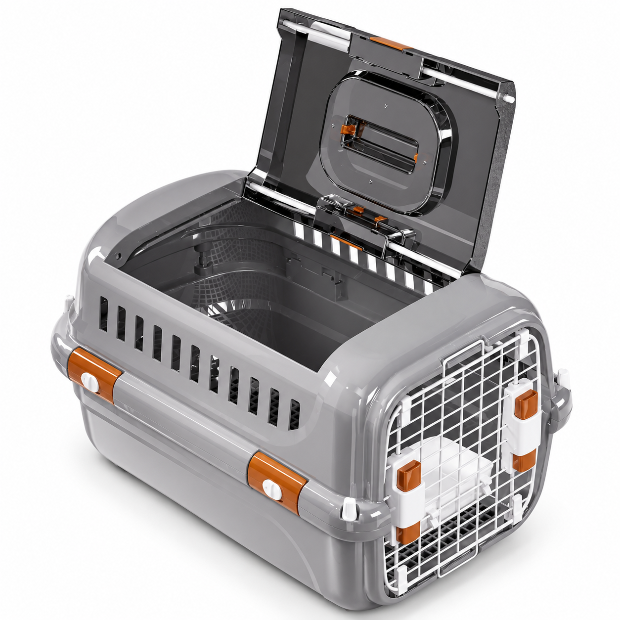 Hard-Shell Cat Carrier – Secure Travel Crate for Cats