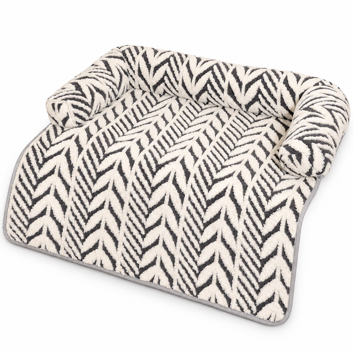 Plush Cat Sofa Protector – Soft Couch Cover Bed