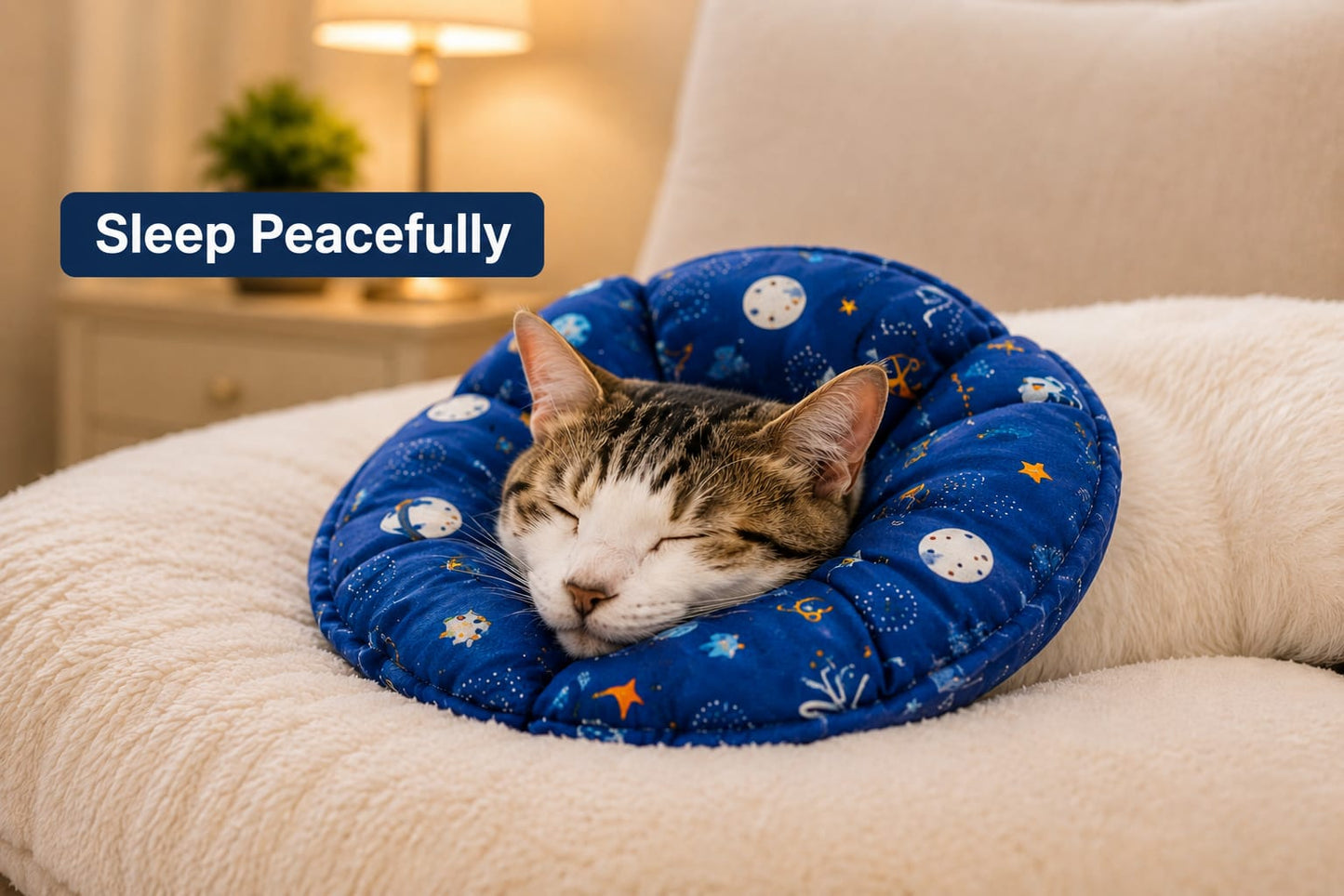 Cat Recovery Collar – Soft Protective E-Collar