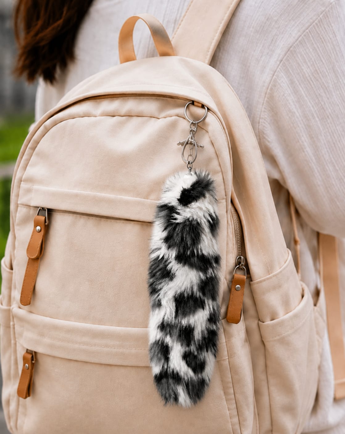 Fluffy Fur Keychain