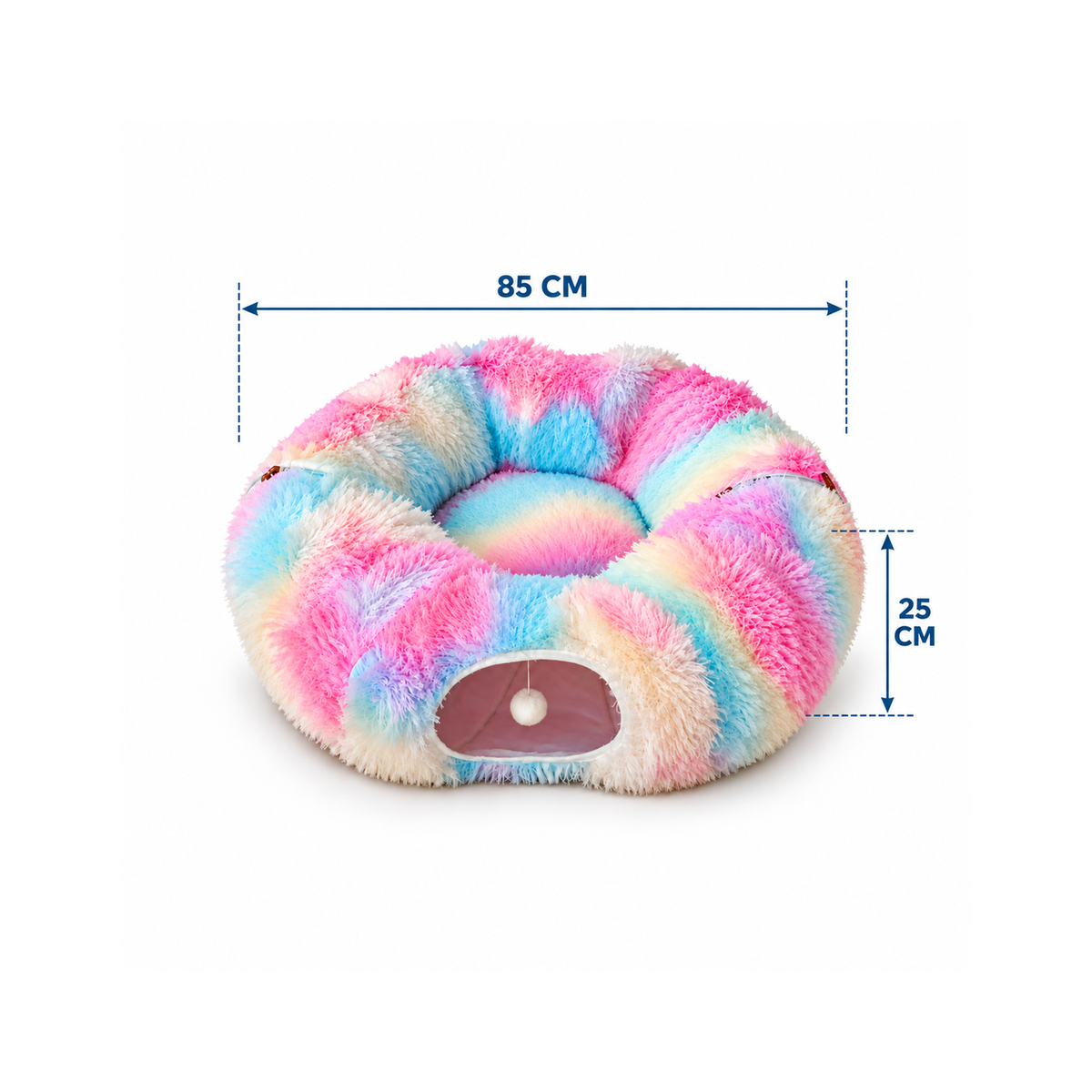 Calming Tunnel Cat Bed – UltraSoft
