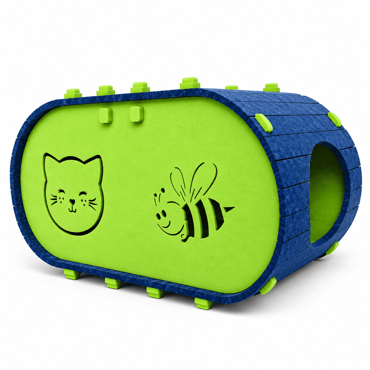 Felt Cat Tunnel House with Scratcher - Catbazaar.in