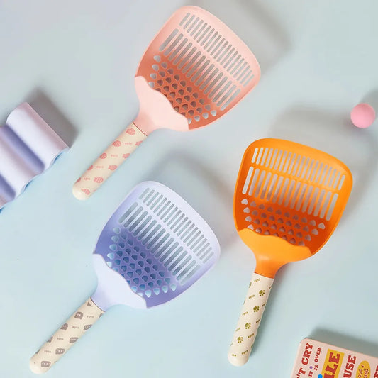 Ergonomic Cat Litter Scoop – Fast Sifting, No-Mess Cleaning Tool
