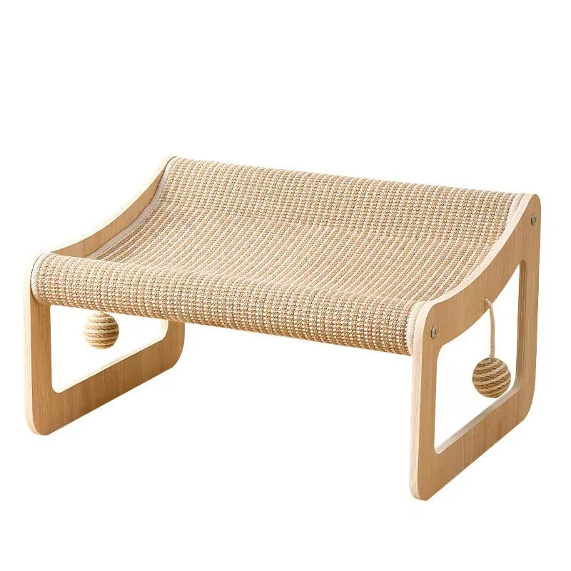 Sisal Cat Scratcher Sofa – Lounge, Scratch & Relax