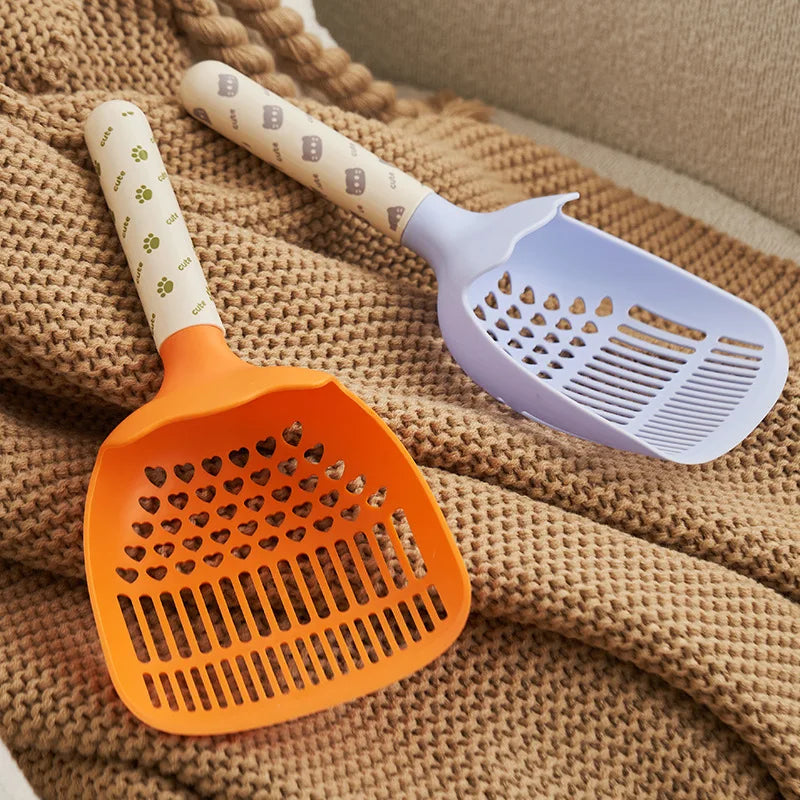 Ergonomic Cat Litter Scoop – Fast Sifting, No-Mess Cleaning Tool