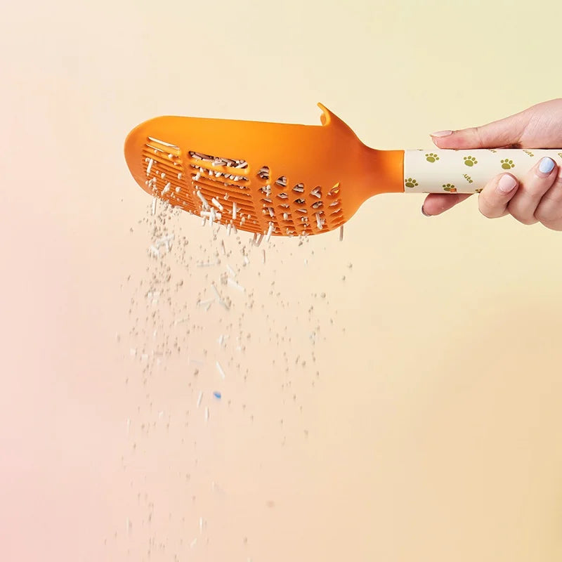 Ergonomic Cat Litter Scoop – Fast Sifting, No-Mess Cleaning Tool