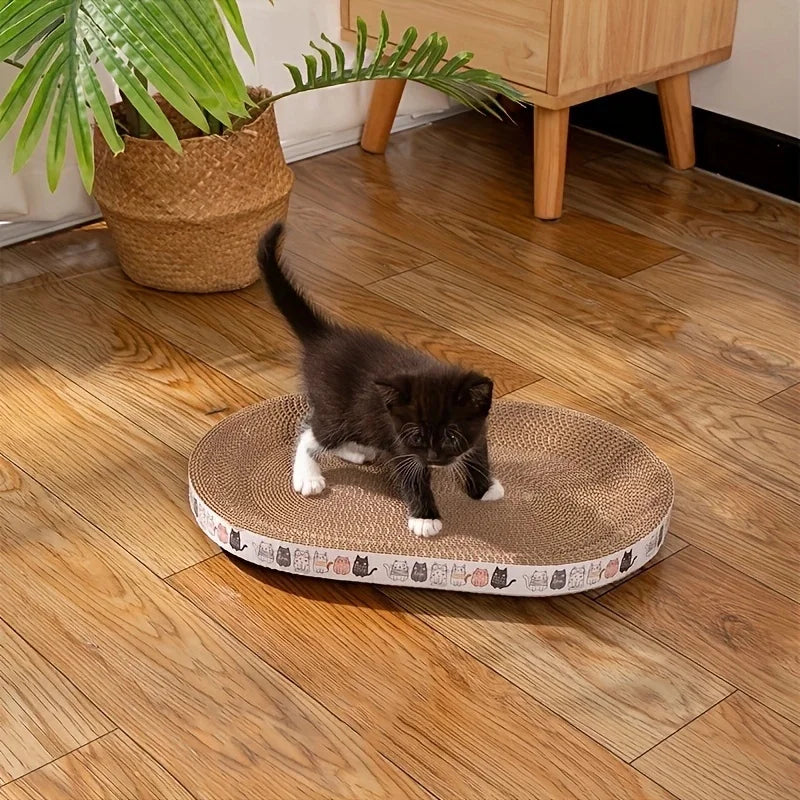 Cat Bazaar Oval Cat Scratcher Bed