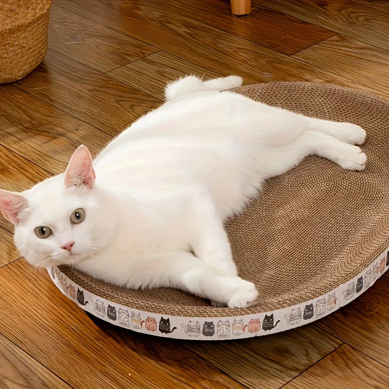 Cat Bazaar Oval Cat Scratcher Bed