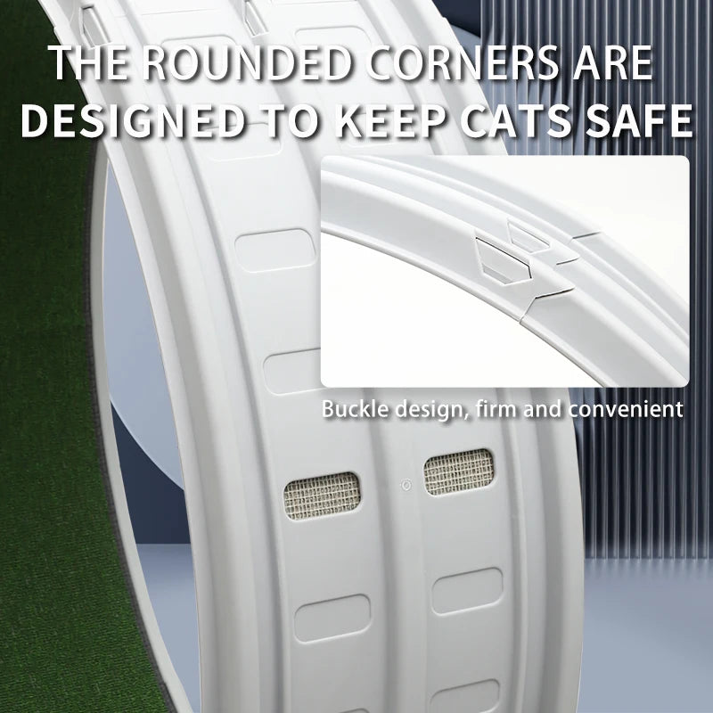 Interactive Anti-depression Cat Exercise Treadmill