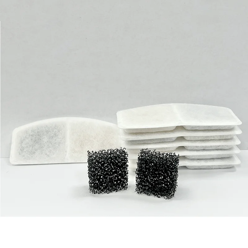 Water Fountain Replacement Filters | Activated Carbon & Ion Exchange Purification (Pack of 20)