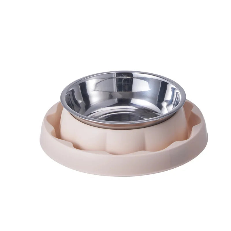 Anti-Ant Cat Food Bowl with Detachable Stainless Steel Insert | Non-Slip, Easy Clean Feeding Bowl