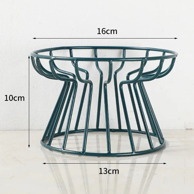 Elevated Ceramic Cat Bowl with Metal Stand | Whisker-Friendly Raised Feeding Bowl (Anti-Slip & Neck Support)